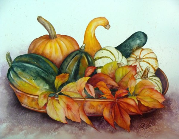 Paula Leopold, watercolor